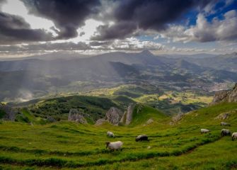 Desde lo alto del Kurtzebarri