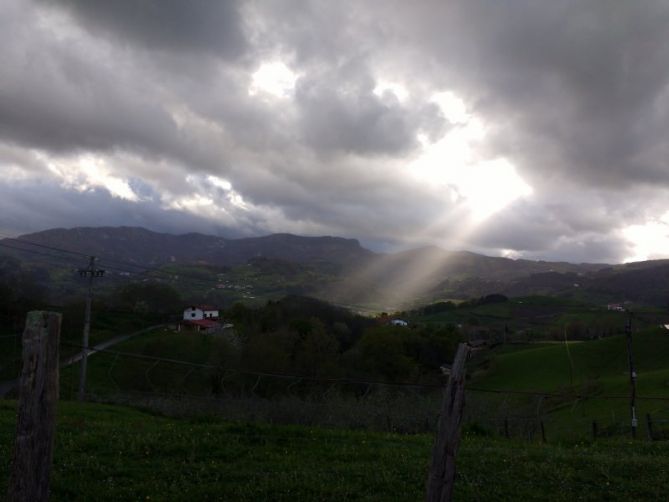 Después de la tormenta: foto en Zizurkil