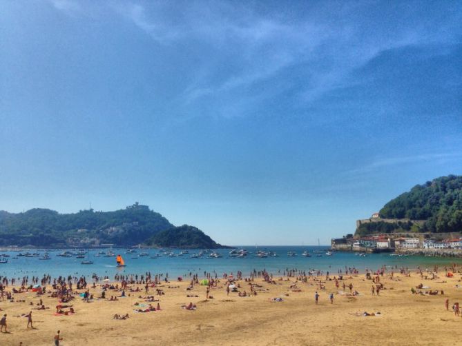 Días de verano: foto en Donostia-San Sebastián