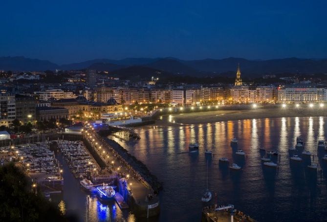 Donostia. Antes de los fuegos: foto en Donostia-San Sebastián