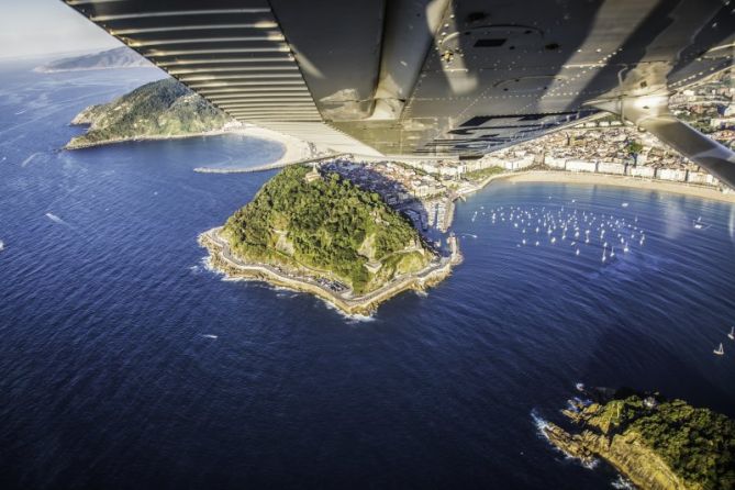 Donostia a vista de Pájaro: foto en Donostia-San Sebastián