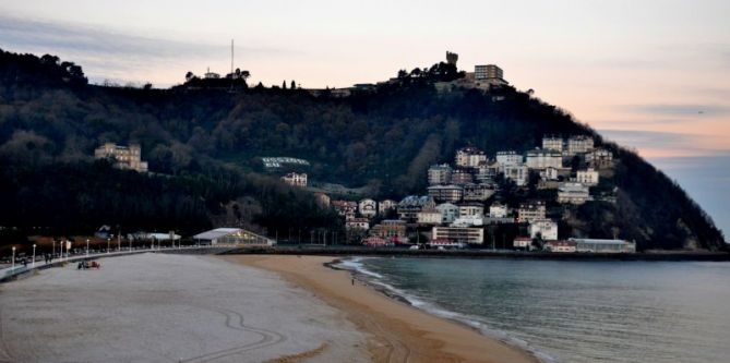 Elurra Hondartzan.: foto en Donostia-San Sebastián