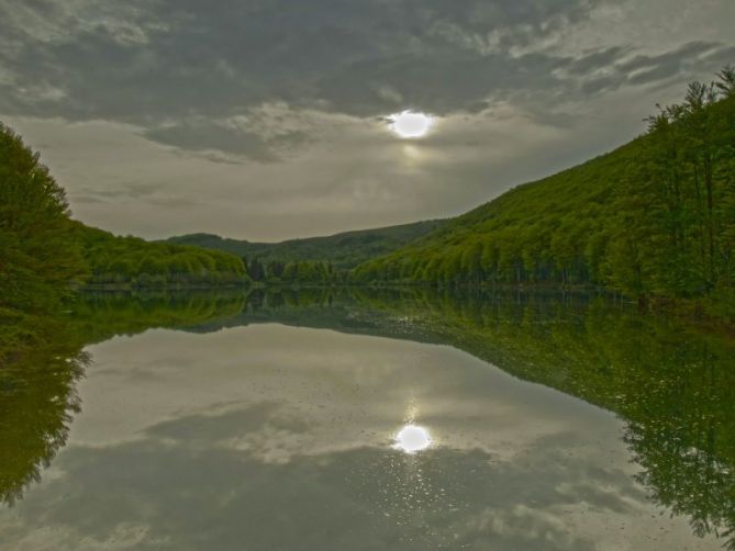 Embalse de Lareo: foto en Ataun