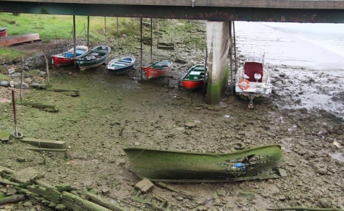 Embarcaciones: foto en Zumaia