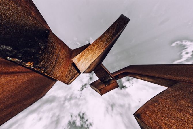 Escultura: foto en Donostia-San Sebastián