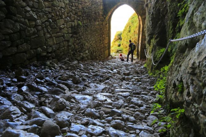 el espíritu de la cueva: foto en Zegama