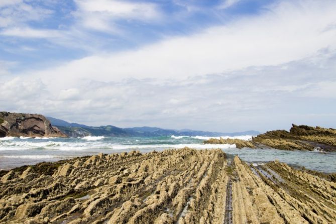 Flysch: foto en Zumaia