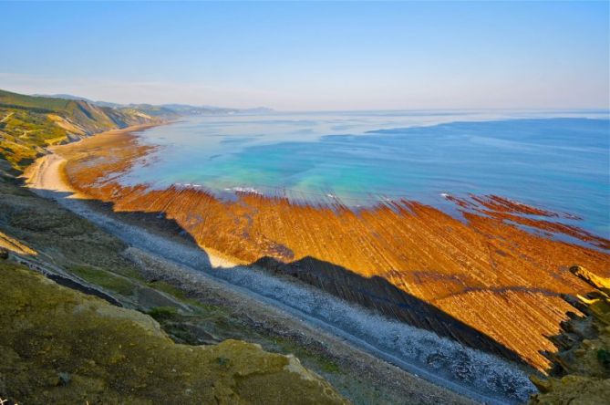 Flysch de Zumaia : foto en Zumaia