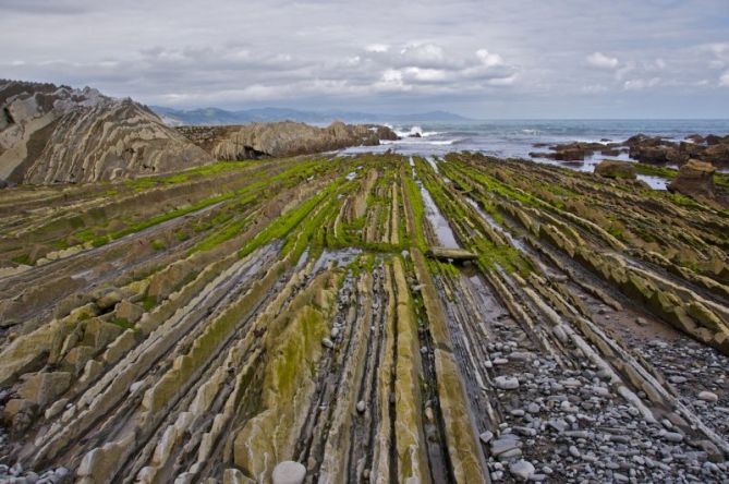 Flysch de Zumaia : foto en Zumaia