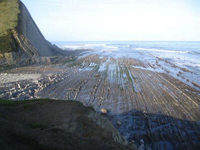 flysch zumaia: foto en Zumaia