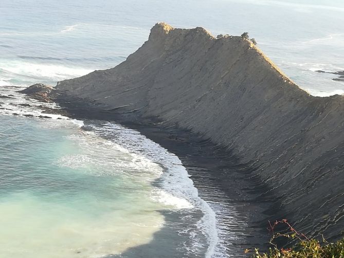 Flysh: foto en Zumaia