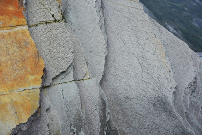 Flysh Texturak: foto en Zumaia