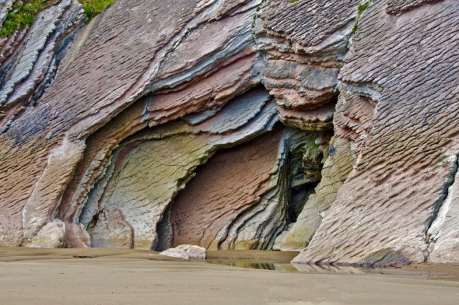 Flysh de Zumaia : foto en Zumaia