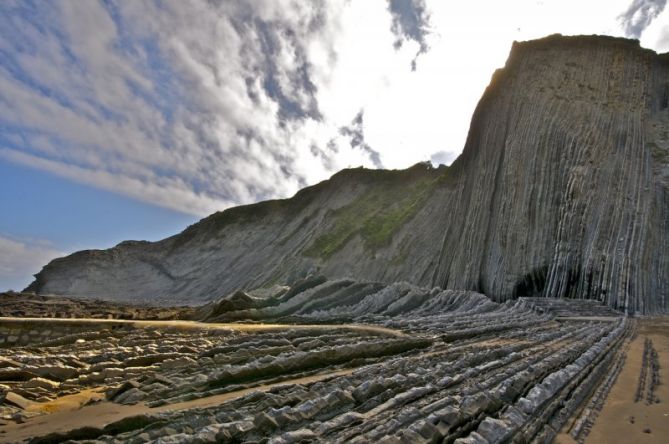 Flysh de Zumaia : foto en Zumaia