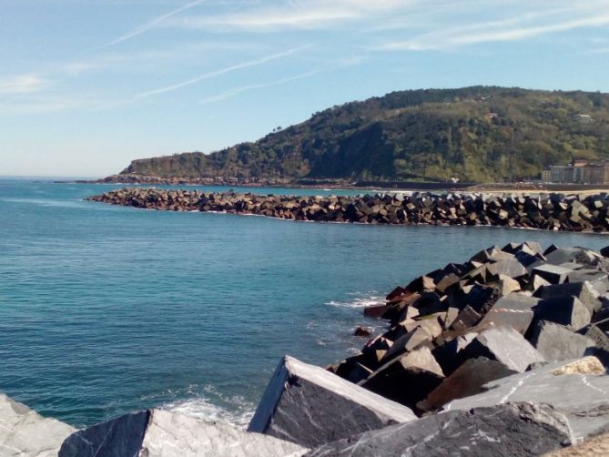 La frialdad y su contraste: foto en Donostia-San Sebastián