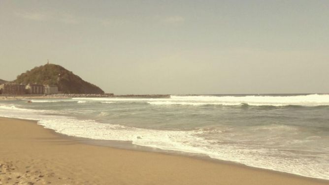 La fuerza del mar: foto en Donostia-San Sebastián