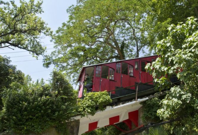 Funicular de Igueldo: foto en Donostia-San Sebastián