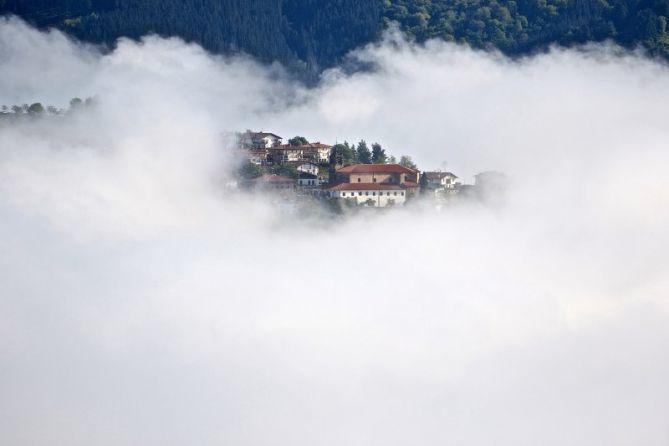 Gabiria, despertar entre nubes (1): foto en Gabiria