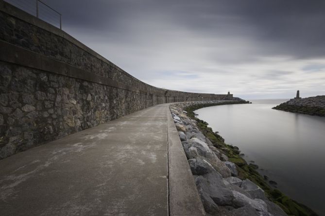 el guia: foto en Zumaia