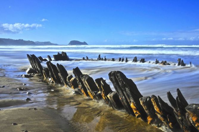 "Gustav": foto en Zarautz