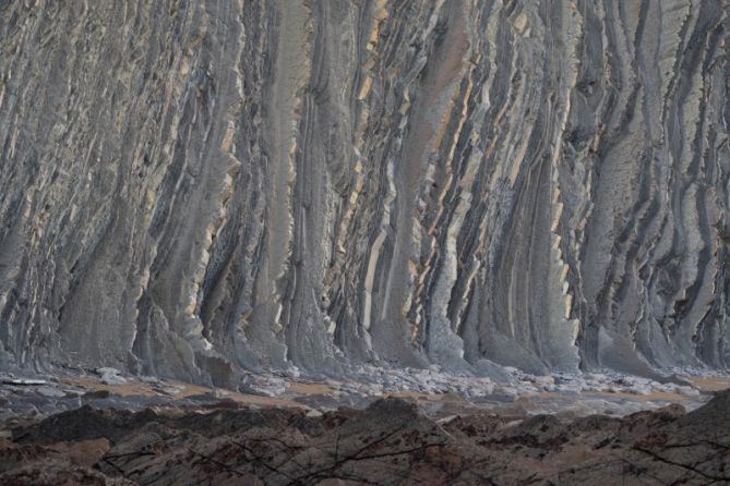 La historia en líneas.: foto en Zumaia