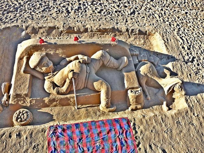 Hora de la siesta: foto en Donostia-San Sebastián