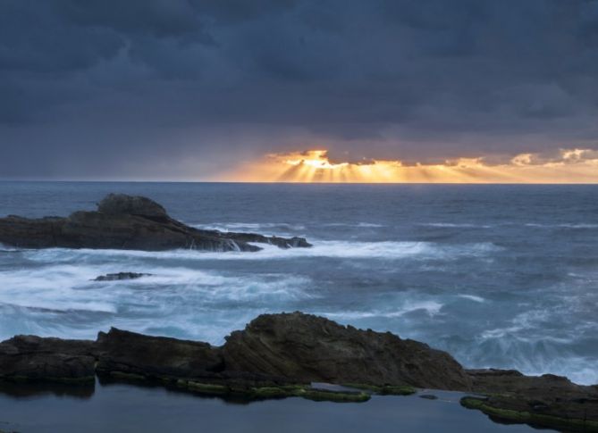 horizonte : foto en Hondarribia