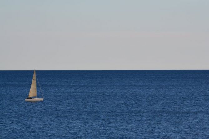 Horizonte: foto en Getaria