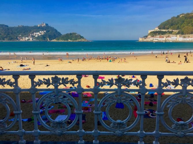 Hoy a la mañana en Donosti  26-10-2017 : foto en Donostia-San Sebastián