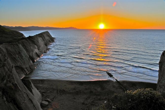 Ilunabarra Zumaian: foto en Zumaia