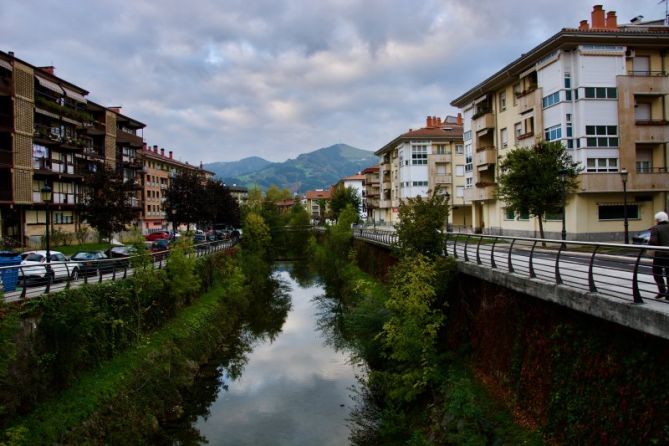 Lazkao y su rio agauntza: foto en Lazkao