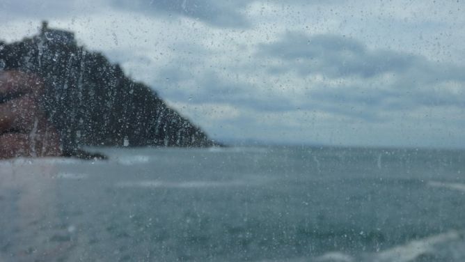 Lluvia en Santa Clara día de : foto en Donostia-San Sebastián