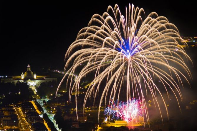 Luces sobre Loiola: foto en Azpeitia