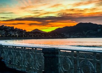 La magia del atardecer