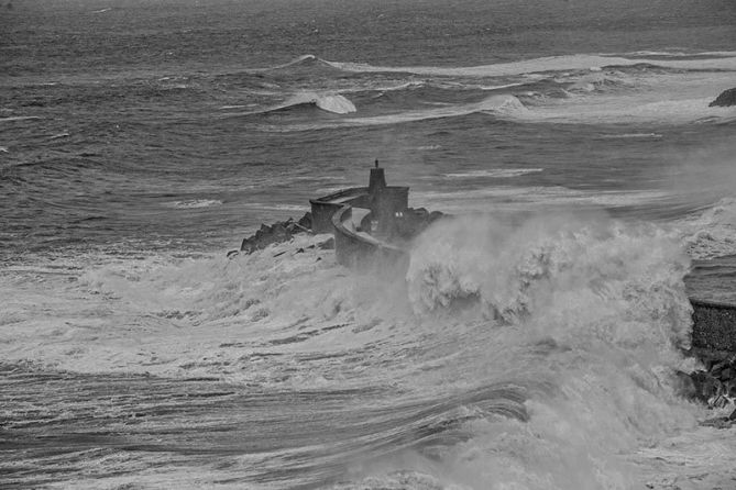 Malecón: foto en Zumaia