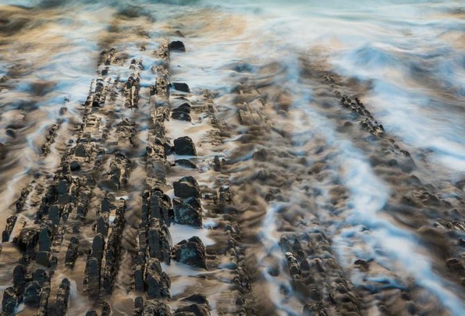 Mar de nubes: foto en Zumaia