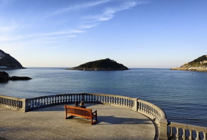 El mejor asiento del mundo: foto en Donostia-San Sebastián