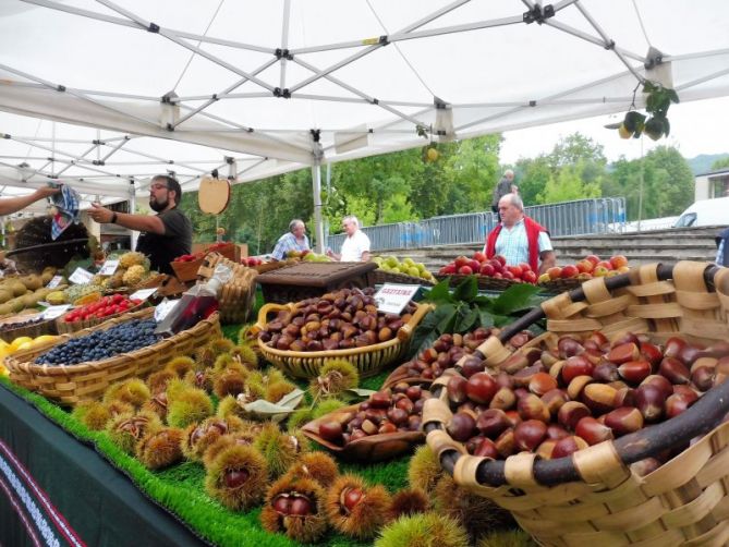 mercado de ordizia: foto en Ordizia