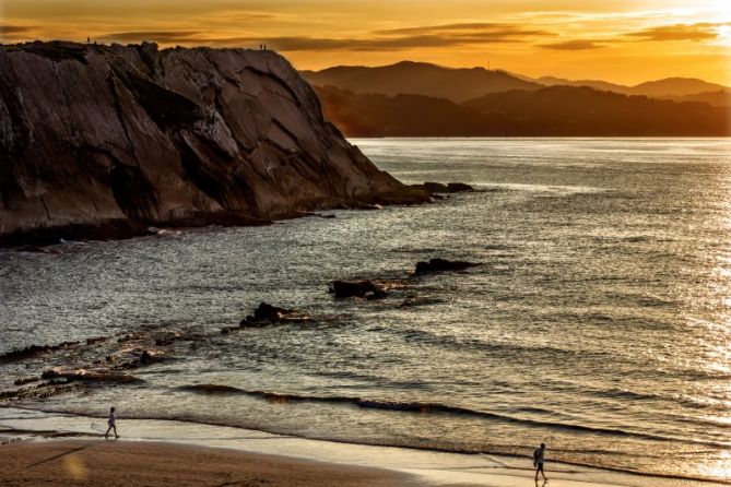 La Muralla: foto en Zumaia