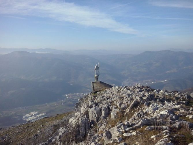 La observación de nuestro Patrón: foto en Azpeitia