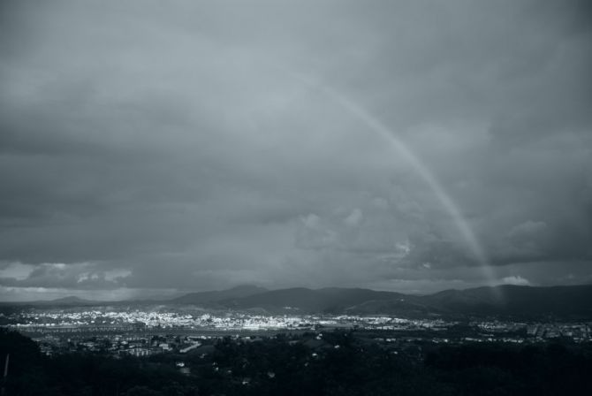 Ortzadar: foto en Hondarribia