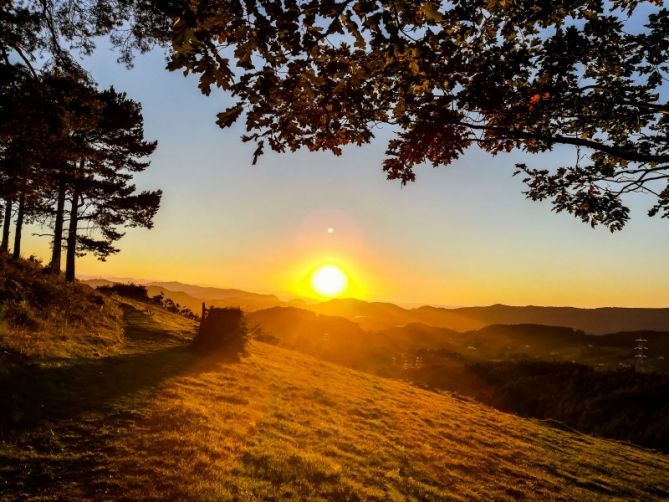 ortzimuga begietan: foto en Oiartzun