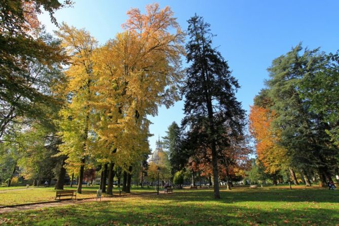 otoño ignaziano: foto en Azpeitia