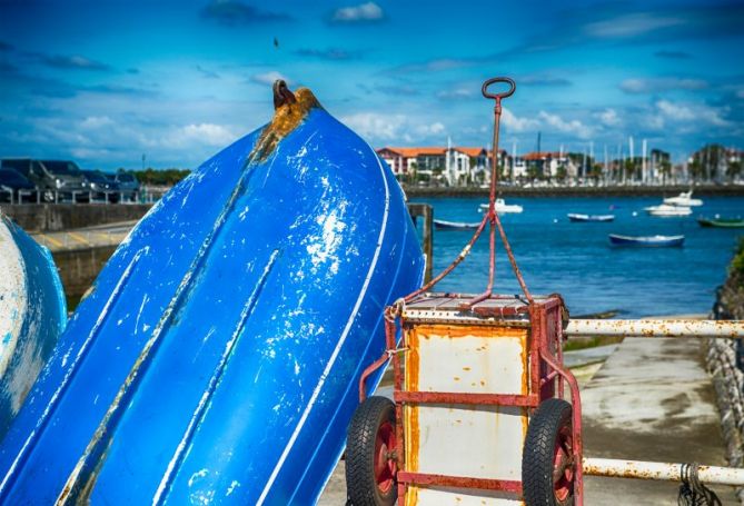 Al otro lado: foto en Hondarribia