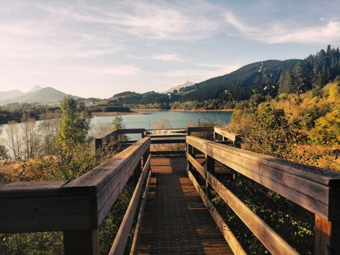 Pantano de Urkulu : foto en Aretxabaleta