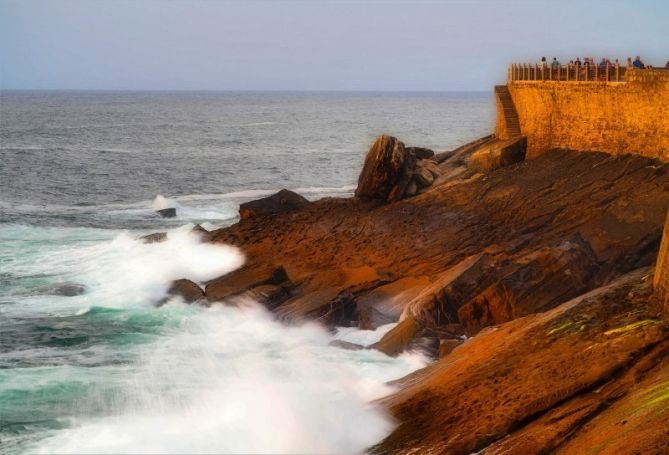 Paseo Nuevo: foto en Donostia-San Sebastián