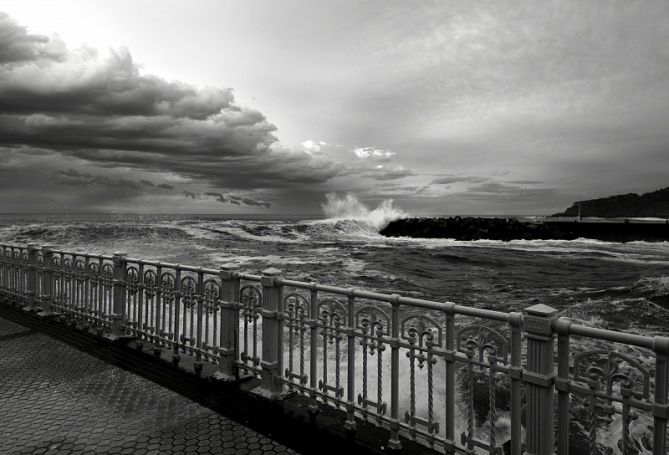 paseo nuevo : foto en Donostia-San Sebastián