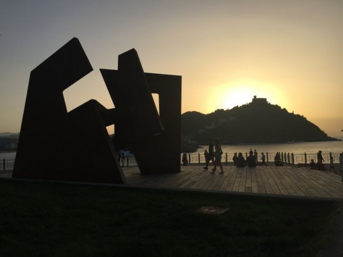 Paseo nuevo: foto en Donostia-San Sebastián