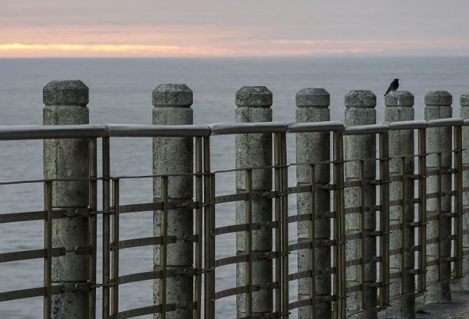 paseo nuevo donostia: foto en Donostia-San Sebastián