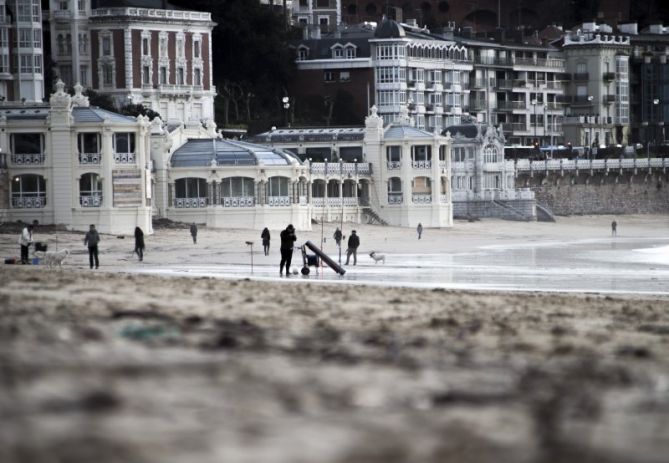 Paseos playeros: foto en Donostia-San Sebastián